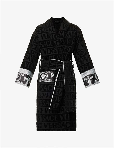 versace dressing gown selfridges|Versace robes.